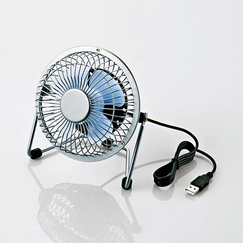 レトロ調スタンド付 ホワイト FAN-U18NWH