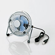 レトロ調スタンド付 ホワイト FAN-U18NWH