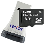 microSDHCカード 8GB Class10 USBリーダー付属 LSDMI8GBCJPRC10