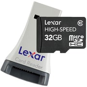microSDHCカード 32GB Class10 USBリーダー付属 LSDMI32GCJPRC10