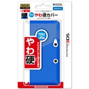3DS-119 [TPUやわ硬カバー for ニンテンドー3DS ディープブルー]