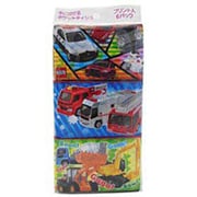 NEWトミカ　ミニティッシュ6P [プリント入ミニティッシュ]