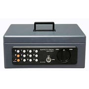 テンキー式手提げ金庫B5 ダークブルー SBX-B5T