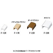 壁用モール 連結 ホワイト F-17R