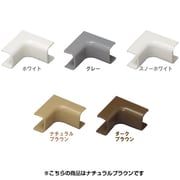 壁用モール 内曲 ナチュラルブラウン F-12UM