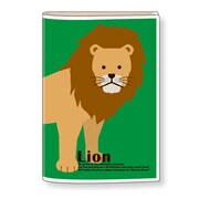 A6カバーノート アニマルシリーズ ライオン CNB02-04
