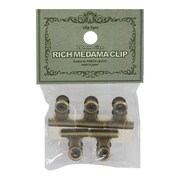 リッチメダマクリップ 20mm アンティークゴールド GM20-AG