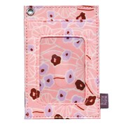 レトロフラワー パスケース ピンク PC10-PK