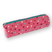 ペンケース丸 ドット ピンク PM26-PK