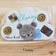 ミニグリーティングカードfloosy