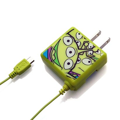 microUSB用 AC充電器 エイリアン PG-DNYAC487LGM