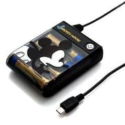 microUSB用 電池式充電器 ミッキー 単三4本使用 PG-DNYJK551MKY