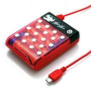 microUSB用 電池式充電器 ミニー 単三4本使用 PG-DNYJK552MNE