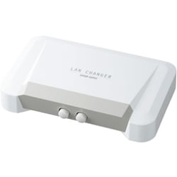 LAN切替器 2ポート 2回路 双方向 物理手動切替 電源不要 RJ-45 SW-LAN21