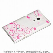 CP-LAXPHDOPHT [Ctrl+ LAYERED オープンハート Xperia acro HD（docomo：SO-03Ｄ）/(au/KDDI：IS12S） 専用ケース]