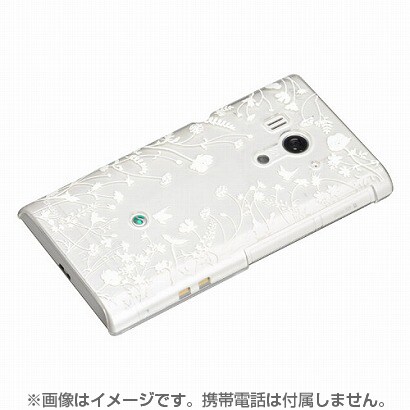CP-LAXPHDPTWT [Ctrl+ LAYERED プランツ Xperia acro HD（docomo：SO-03Ｄ）/(au/KDDI：IS12S） 専用ケース]