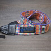 Swimming Fly&Gevaert カメラストラップ デフィック パープル SFN-024