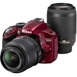 ヨドバシ.com - ニコン NIKON D3200 ダブルズームキット レッド