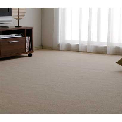 高性能ピースカーペット 6畳 261cm×352cm ベージュ PPM-600BE