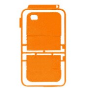K1025i4S [プラモデル型iPhone4/4S用ケース　KIT_　Bパーツ オレンジ]