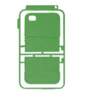 K1028i4S [プラモデル型iPhone4/4S用ケース　KIT_　Bパーツ オリーブ]