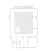 K1030i4S [プラモデル型iPhone4/4S用ケース　KIT_　Cパーツ ホワイト]