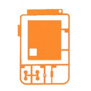 K1031i4S [プラモデル型iPhone4/4S用ケース　KIT_　Cパーツ オレンジ]