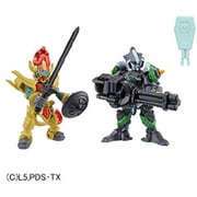 LBXバトルカスタム フィギュアセット LBXリュウビ&LBXマスターコマンド [ダンボール戦機シリーズ]