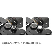 スワロフスキー付レリーズボタン イエロー（ブラック/シルバー） ACAM-91