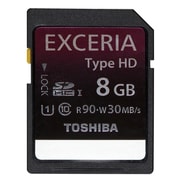 SDHCカード UHS-I 8GB CLASS10 EXCERIA Type HD SD-GU008GH
