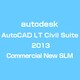 AutoCAD LT Civil Suite 2013 Commercial New SLM [Windowsソフト]