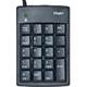 2ポートUSBハブ付きテンキー ブラック TNK-SUH226BK