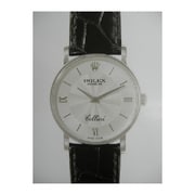 Cellini（チェリーニ）シルバー レザー 手巻き メンズ 並行輸入品 5115/9