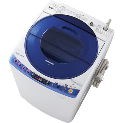 簡易乾燥機能付き洗濯機 （8kg）  ブルー NA-FS80H5-A