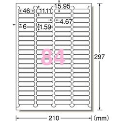 ヨドバシ.com - エーワン A-one 73284 [ラベルシール プリンタ兼用 新