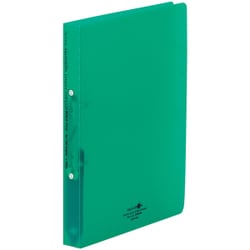 AQUA DROPs リングファイル<ツイストリング> A4 緑 F5005-7