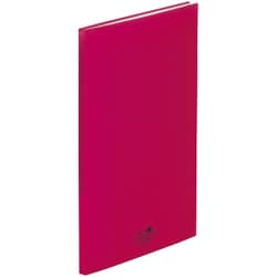 AQUA DROPs クリヤーブック A4 赤 N5000-3