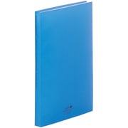 AQUA DROPs クリヤーブック A4 青 N5001-8