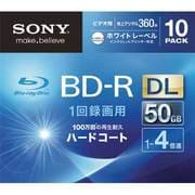 ビデオ用ブルーレイディスク インクジェット対応ワイド(BD-R 2層:4倍速)10枚パック 10BNR2VGPS4