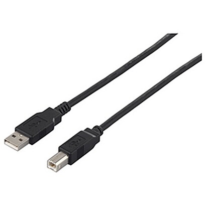 USB2.0ケーブル (A to B) 1m ブラック BSUAB210BK