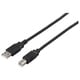 USB2.0ケーブル (A to B) 2m ブラック BSUAB220BK