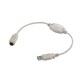 BSUAPS201IV [USB2.0ケーブル (A to PS/2) 0.26m アイボリー]
