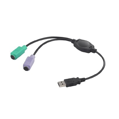 BSUAPS2B02BK [USB2.0ケーブル (A to PS/2) 分岐型 0.26m ブラック]