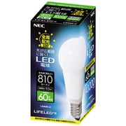 LED電球 E26口金 昼白色相当 810lm LIFELED’S LDA9N-G