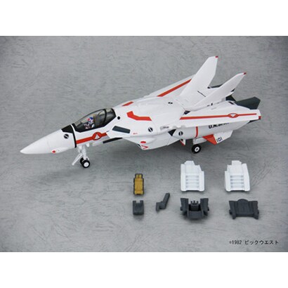 1/60 完全変形VF-1J 一条輝機 オプションパーツ付 [フィギュア]