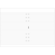 FLX リフィル A5 ノートパッド ホワイト F342210