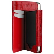 SNA-HAMPTONW-IP4-RD [SENA Hampton Wallet for the iPhone 4 & 4S クロコレッド]