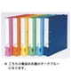 Dリングファイル A4ワイドサイズ Dブルー IDF-A4W-DB