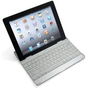 Bluetooth キーボード 薄型軽量アルミケース for 新しいiPad(第3世代)/iPad2 ホワイト MK1000N-WH