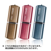 USB2.0対応 USBフラッシュメモリ LLuxMini720 4GB ピーチ SP004GBUF2720V1H